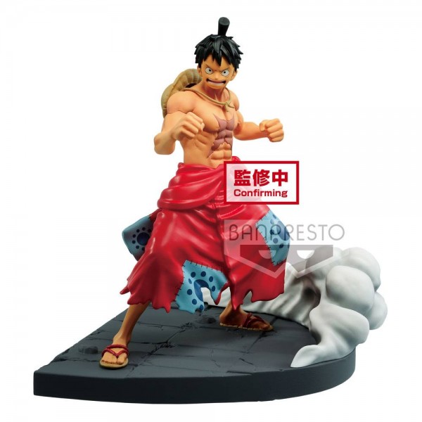 One Piece - Monkey D. Ruffy Figur / Log File Selection - -Worst Generation: Banpresto