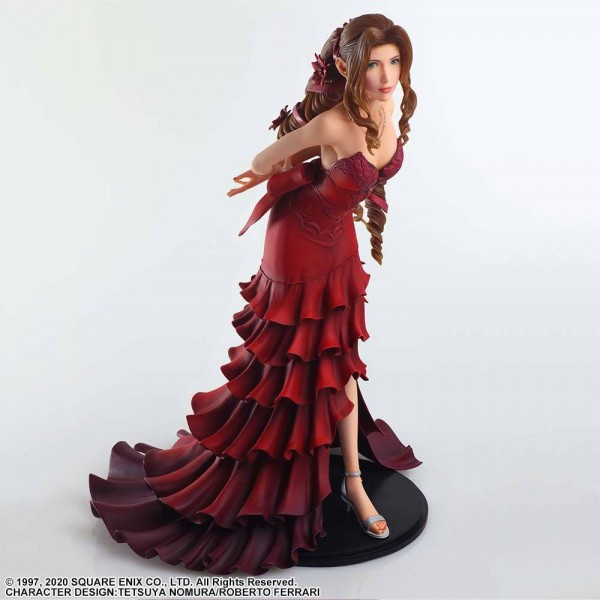 Final Fantasy VII Remake - Aerith Gainsborough Statue / Static Arts Gallery - Dress Version: Square