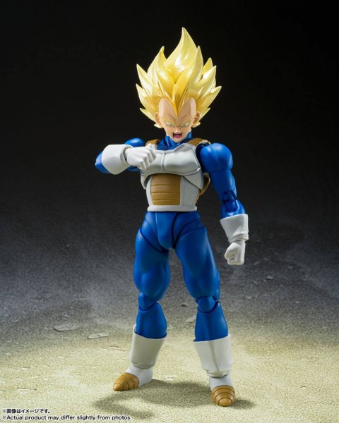 Dragonball Z - SSJ Vegeta Actionfigur / S.H. Figuarts (Awakened Super Saiyan Blood) [RE-RUN]: Tamash