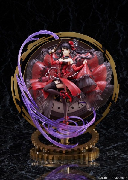 Date A Bullet - Kurumi Tokisaki Statue / Pigeon Blood Ruby Dress Version: Estream