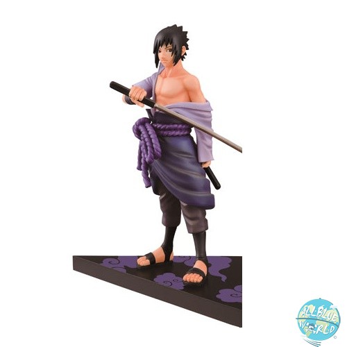 Naruto Shippuuden - Sasuke Figur - DXF / Shinobi Relation Vol. 2: Banpresto