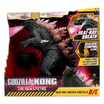 Preview: Godzilla x Kong: The New Empire - Heat-Ray Breath Godzilla Figur / RC: Jada Toys Preview: Godzilla x Kong: The New Empire - Heat-Ray Breath Godzilla Figur / RC: Jada Toys