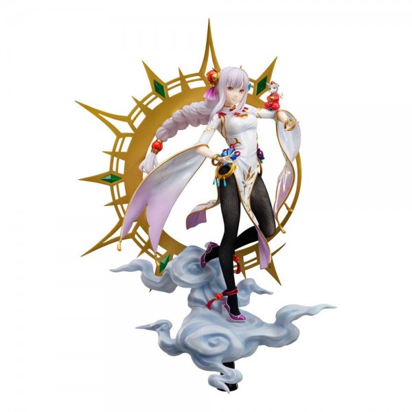 Re:ZERO -Starting Life in Another World - Emilia Statue / China Dress Version: Furyu