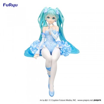 Vocaloid - Hatsune Miku Figur / Noodle Stopper - Flower Fairy Nemophila Pail - Blue Color Version: F Vocaloid - Hatsune Miku Figur / Noodle Stopper - Flower Fairy Nemophila Pail - Blue Color Version: F