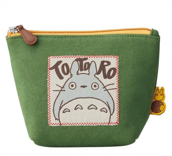 Mein Nachbar Totoro - Geldbörse / Kosmetiktasche Totoro Autumn Green: Marushin
