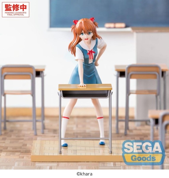 Evangelion - Asuka Shikinami Figur / New Theatrical Edition XStellar - Langley Uniform Ver.: Sega