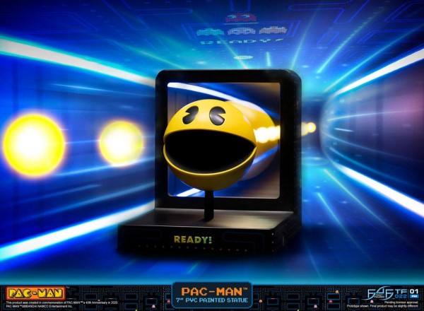 Pac-Man - Pac-Man Statue: First 4 Figures
