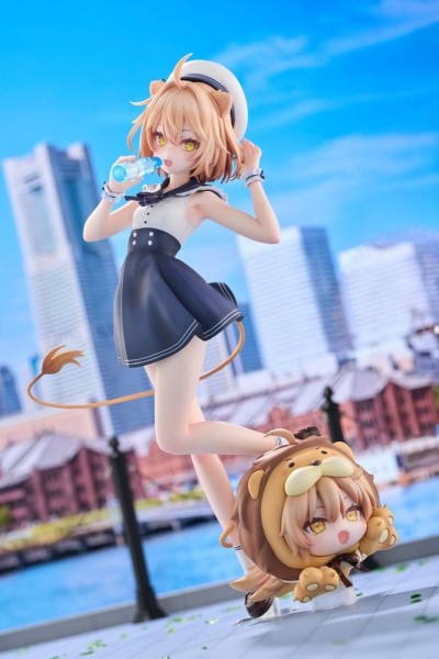 Original Character - Rurudo Lion Statue / Marine Sailor Ver.: Pink Charm