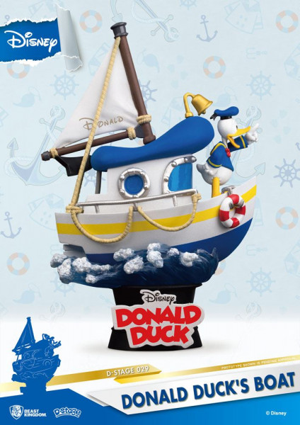 Disney - Donald Duck's Boot Figur / D-Stage: Beast Kingdom Toys