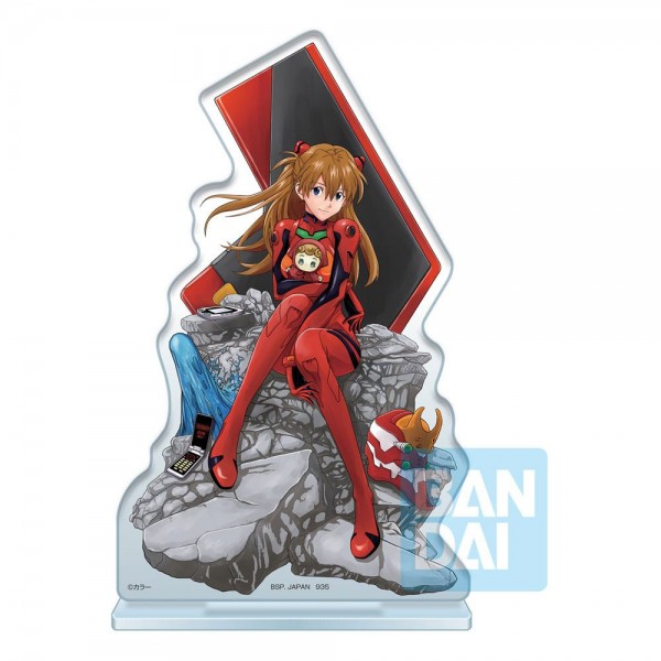 Evangelion: 3.0 + 1.0 - Asuka Shikinami Langley Acryl Figur / Ichibansho - Operation Started!: Banda