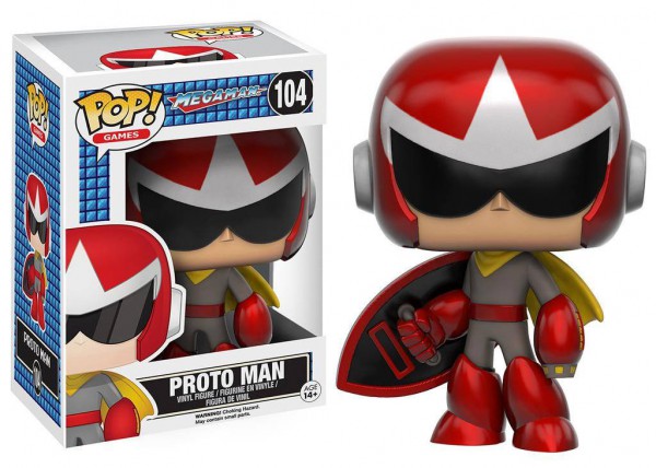 Mega Man - Proto Man Figur - POP: Funko