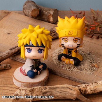 Naruto Shippuden - Naruto Uzumaki Six Paths Sage Mode & Minato Namikaze Statue / Look Up(with gift): Naruto Shippuden - Naruto Uzumaki Six Paths Sage Mode & Minato Namikaze Statue / Look Up(with gift):