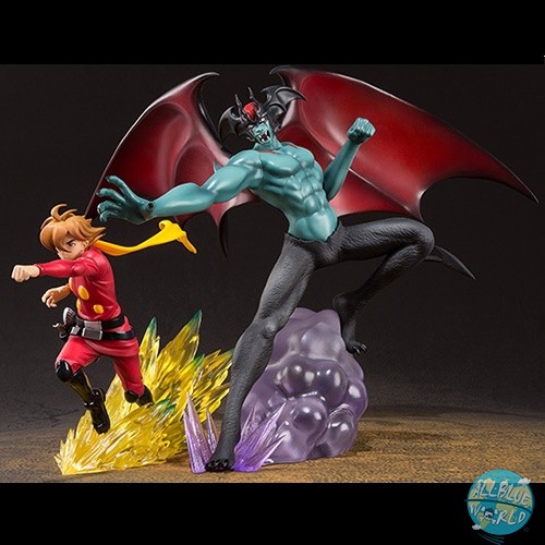 Devilman - Cyborg009 vs Devilman Statue - FiguartsZERO: Bandai