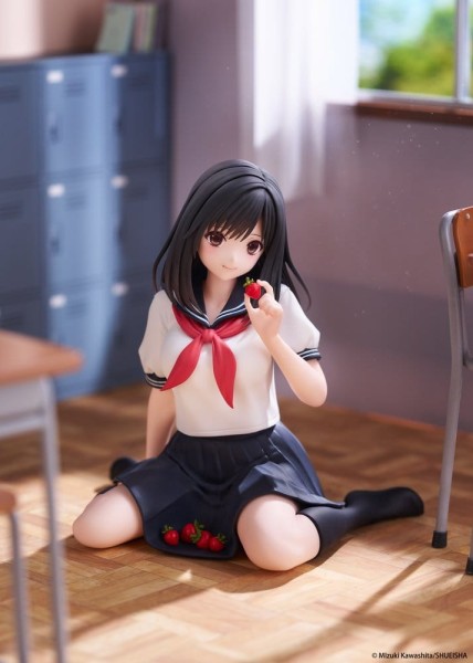 Strawberry 100% - Aya Tojo Statue / Desktop Cute School uniform Ver.: Taito Prize
