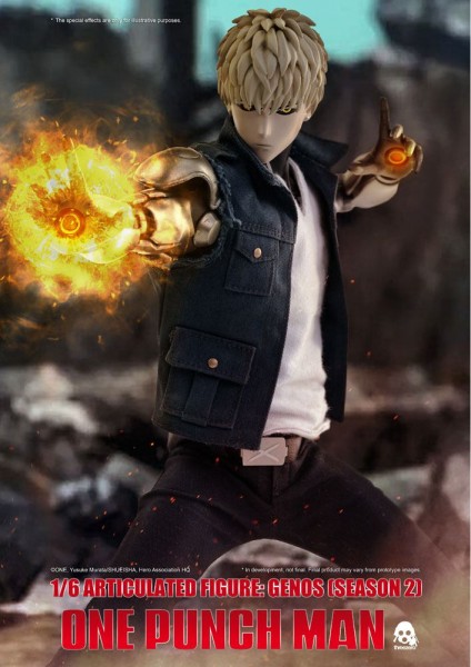 One Punch Man - Genos Actionfigur: ThreeZero