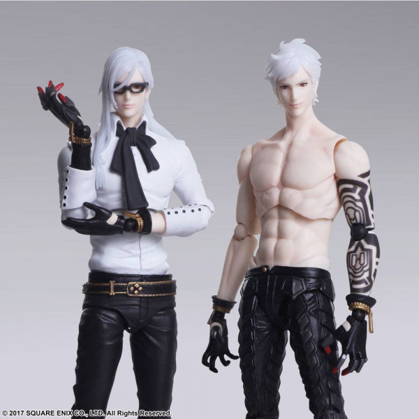 NieR Automata - Adam & Eve Actionfiguren / Bring Arts: Square Enix