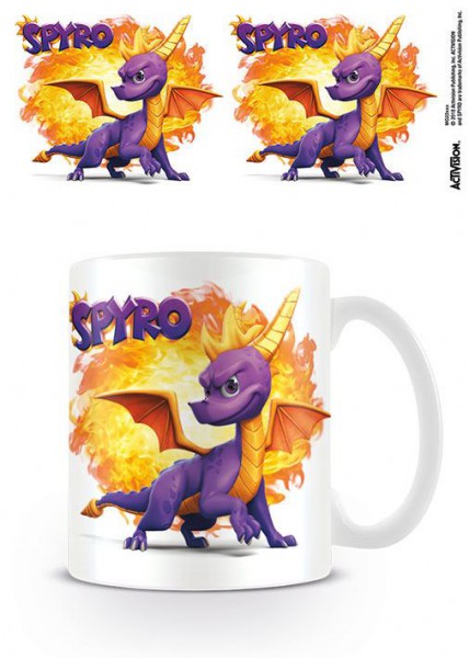 Spyro Tasse / Motiv Fireball: Pyramid