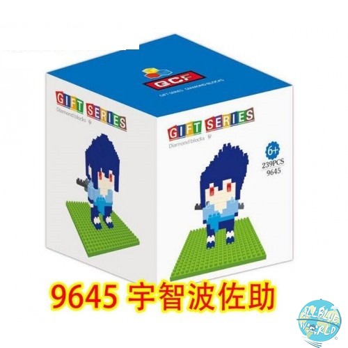 Naruto Shippuuden - Sasuke Uchiha - Diamond Blocks / Gift Series: QCF