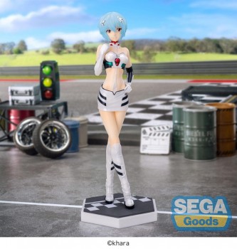 Evangelion - Racing Rei Ayanami  Figur / Luminasta - Pit Walk: Sega Evangelion - Racing Rei Ayanami  Figur / Luminasta - Pit Walk: Sega