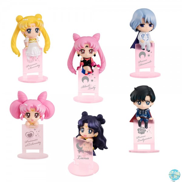 Sailor Moon - Minifiguren-6er-Set / Ochatomo Serie - Night & Day: MegaHouse